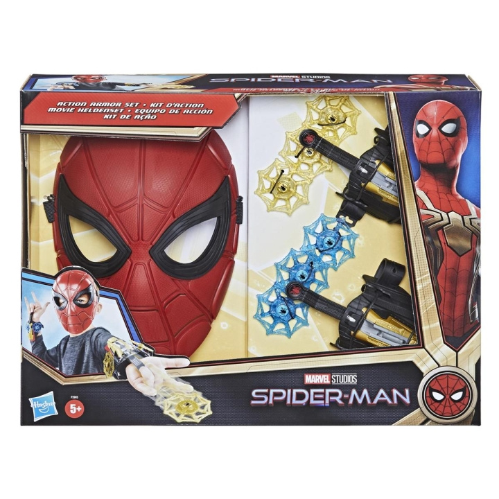 Marvel Spider-Man Rollspel Action Rustning Set i gruppen LEKSAKER, BARN- & BABYPRODUKTER / Leksaker / Figurer, Miniatyrer & tillbehör hos TP E-commerce Nordic AB (C83251)