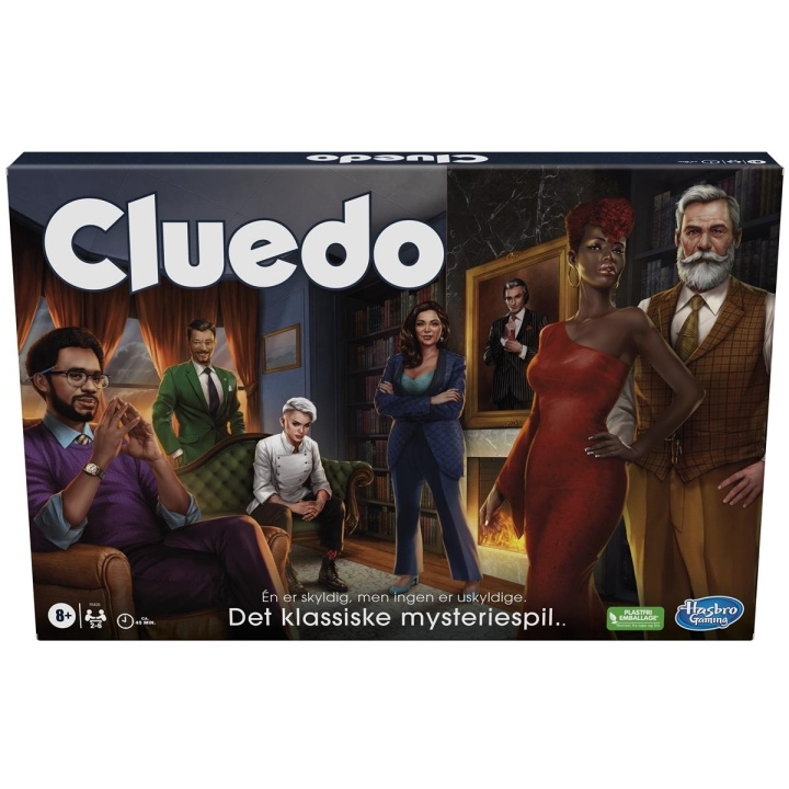 Hasbro Cluedo Classic (DK) i gruppen LEKSAKER, BARN- & BABYPRODUKTER / Spel / Sällskapsspel hos TP E-commerce Nordic AB (C83275)
