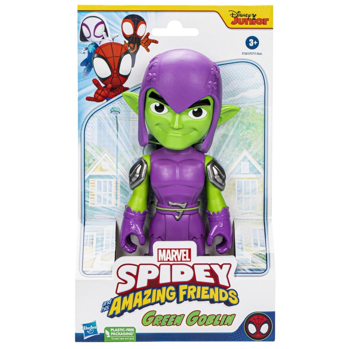 Spidey och hans fantastiska vänner Supersized 9 tum Green Goblin i gruppen LEKSAKER, BARN- & BABYPRODUKTER / Leksaker / Figurer, Miniatyrer & tillbehör hos TP E-commerce Nordic AB (C83285)