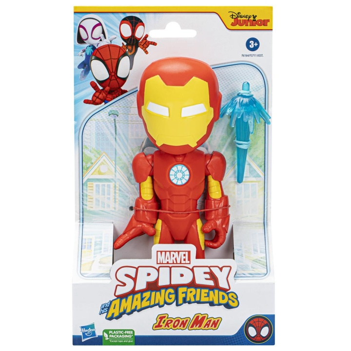 Spidey och hans fantastiska vänner Supersized 9 tums figur Iron Man i gruppen LEKSAKER, BARN- & BABYPRODUKTER / Leksaker / Figurer, Miniatyrer & tillbehör hos TP E-commerce Nordic AB (C83296)