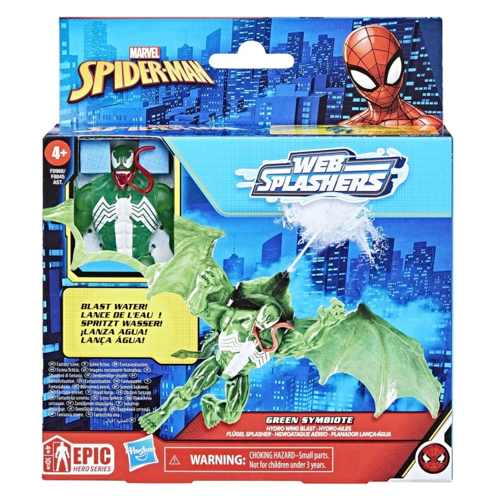 Spider-Man Web Splashers Figur & Fordon Green Symbiote i gruppen LEKSAKER, BARN- & BABYPRODUKTER / Leksaker / Figurer, Miniatyrer & tillbehör hos TP E-commerce Nordic AB (C83312)