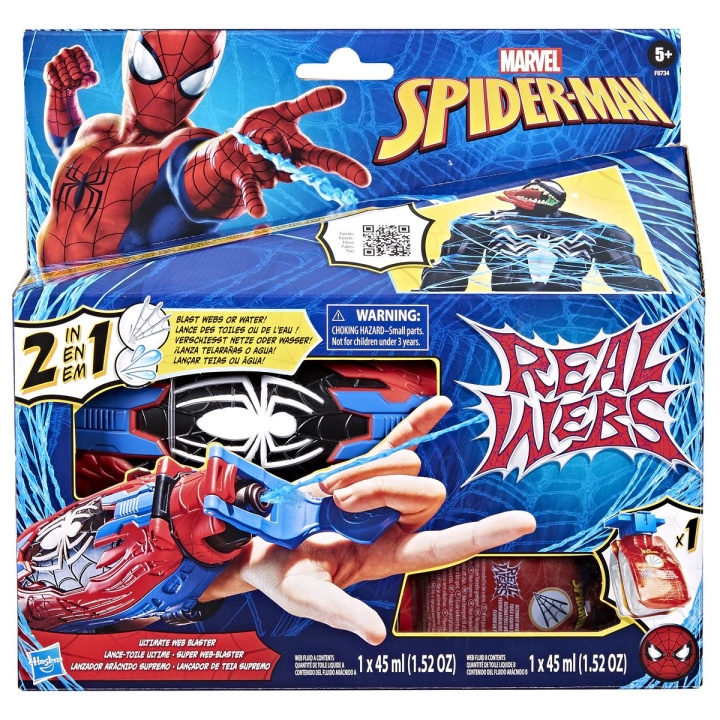 Spider-Man Real Webs Ultimate Web Blaster i gruppen LEKSAKER, BARN- & BABYPRODUKTER / Leksaker / Figurer, Miniatyrer & tillbehör hos TP E-commerce Nordic AB (C83313)