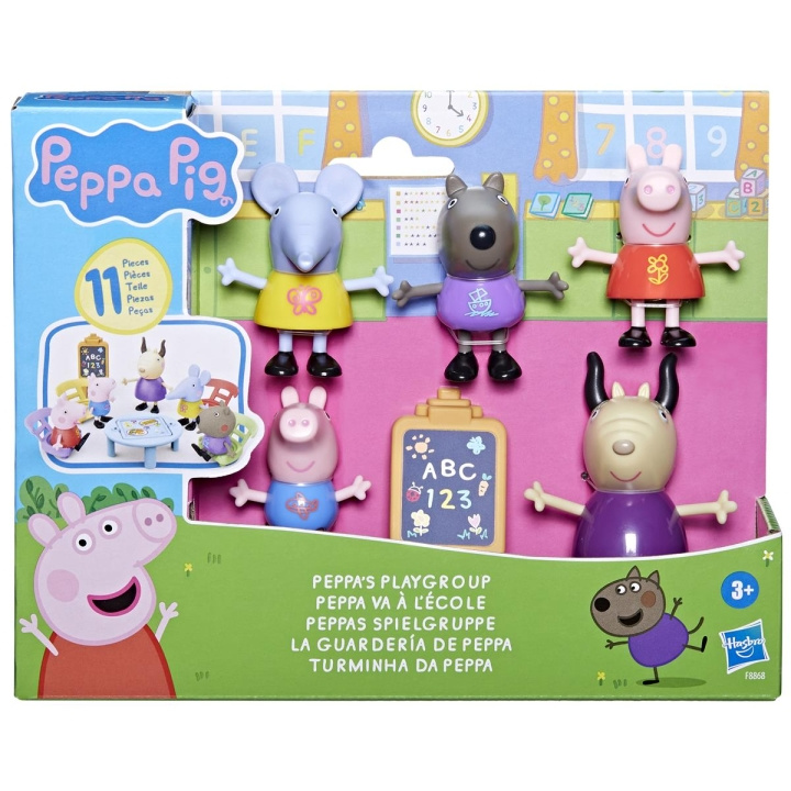 Peppa Pig Peppas lekgrupp i gruppen LEKSAKER, BARN- & BABYPRODUKTER / Leksaker / Lekset hos TP E-commerce Nordic AB (C83326)