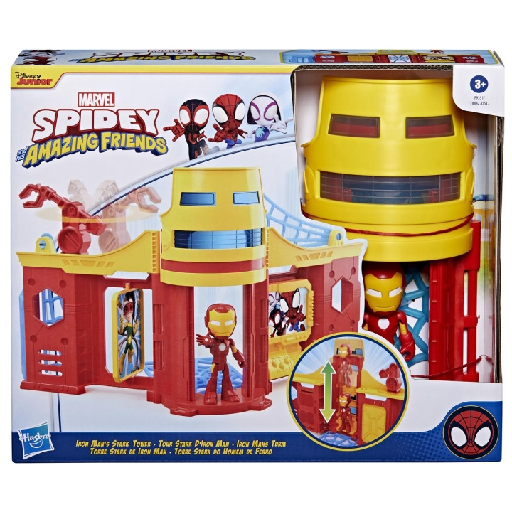 Spidey och hans fantastiska vänner - lekset Stark Tower i gruppen LEKSAKER, BARN- & BABYPRODUKTER / Leksaker / Lekset hos TP E-commerce Nordic AB (C83328)