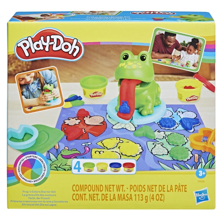 Play-Doh Starters lekset Frog n Colors | LEKSAKER, BARN- & BABYPRODUKTER - Leksaker - Leklera, leksand och tillbehör | GameStuff
