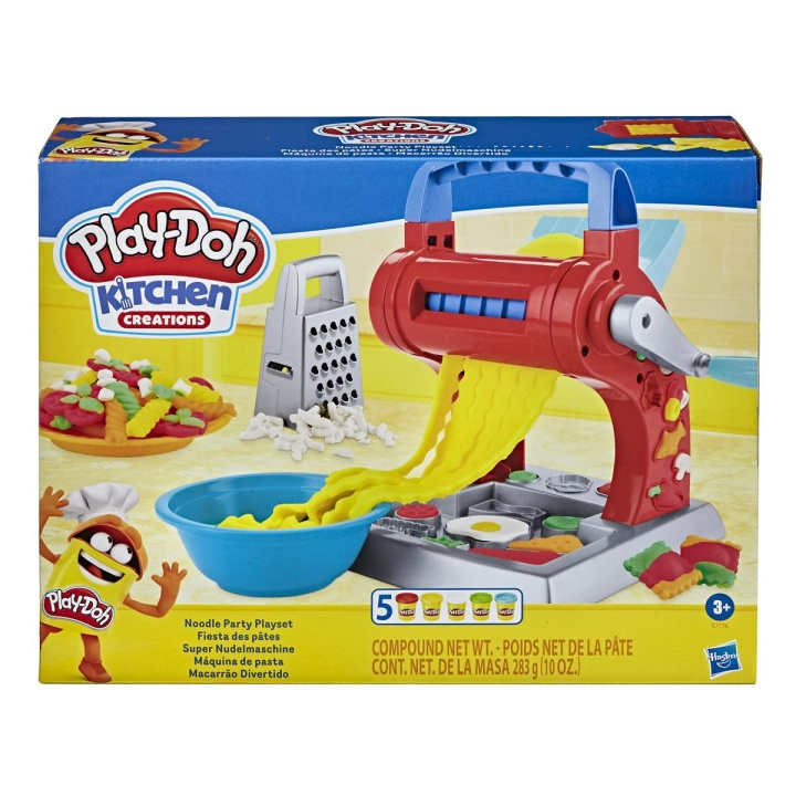 Play-Doh Kitchen Creations Noodle Party lekset i gruppen LEKSAKER, BARN- & BABYPRODUKTER / Leksaker / Leklera, leksand och tillbehör hos TP E-commerce Nordic AB (C83369)