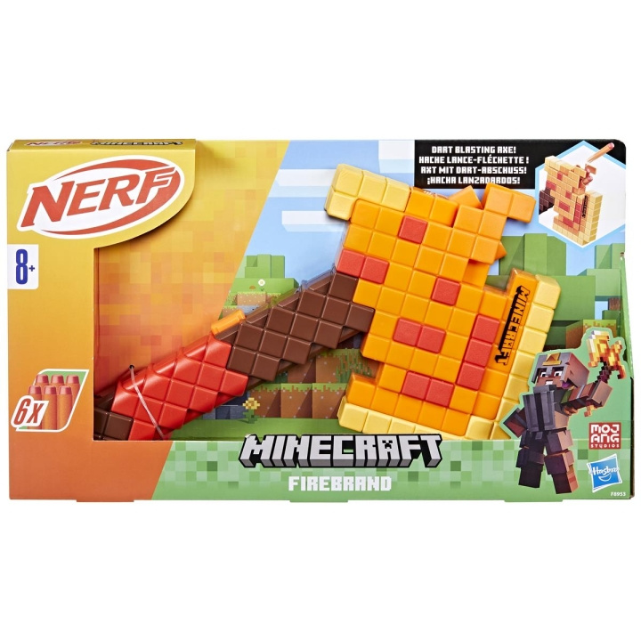 NERF Minecraft Eldbrand i gruppen LEKSAKER, BARN- & BABYPRODUKTER / Leksaker / Actionlek hos TP E-commerce Nordic AB (C83439)