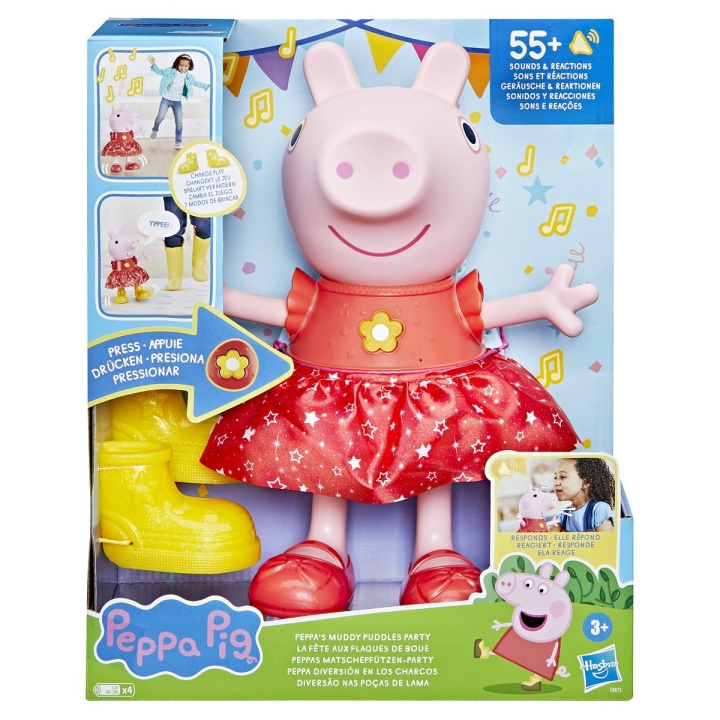 Peppa Pig Peppas Muddy Puddles Party i gruppen LEKSAKER, BARN- & BABYPRODUKTER / Leksaker / Elektronik & Media / Interaktiva leksaker hos TP E-commerce Nordic AB (C83480)