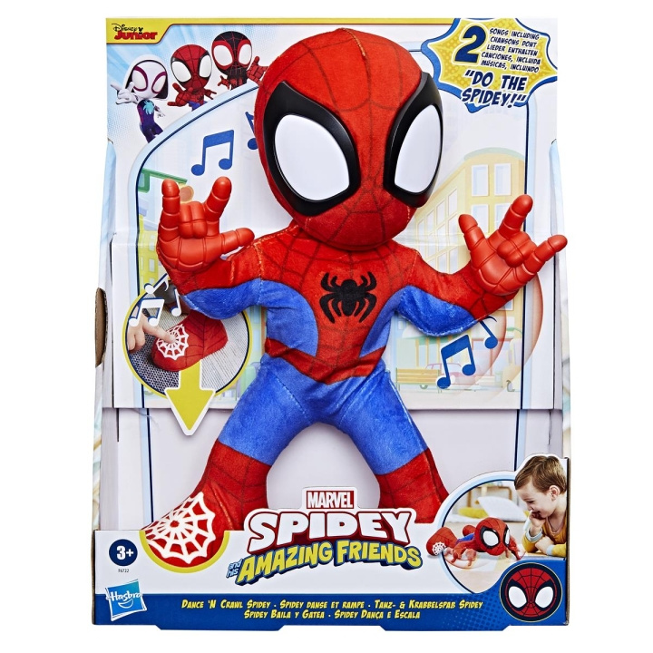 Spidey och hans fantastiska vänner Dance \'n Crawl Spidey i gruppen LEKSAKER, BARN- & BABYPRODUKTER / Leksaker / Figurer, Miniatyrer & tillbehör hos TP E-commerce Nordic AB (C83505)