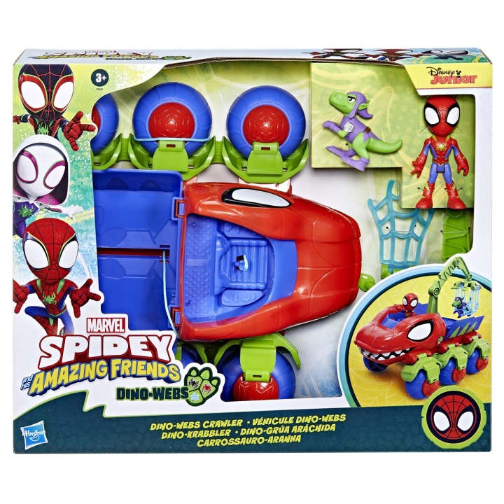 Spidey och hans fantastiska vänner Dino Webs Teamfordon i gruppen LEKSAKER, BARN- & BABYPRODUKTER / Leksaker / Lekset hos TP E-commerce Nordic AB (C83510)