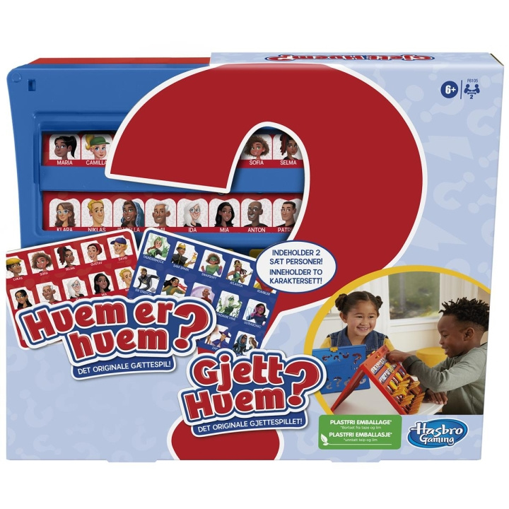 Hasbro Gissa vem (DK/NO) i gruppen LEKSAKER, BARN- & BABYPRODUKTER / Spel / Sällskapsspel hos TP E-commerce Nordic AB (C83531)