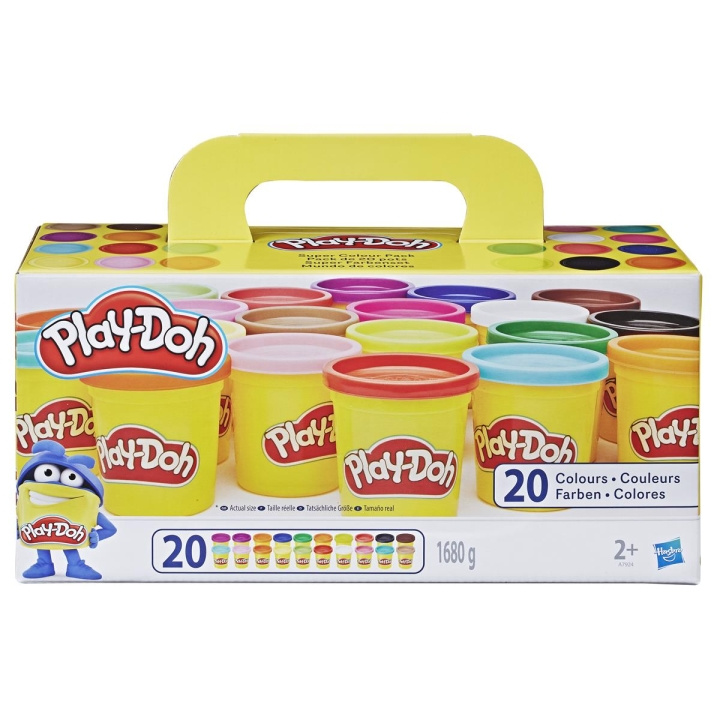 Play-Doh Compound Super Color Pack | LEKSAKER, BARN- & BABYPRODUKTER - Leksaker - Leklera, leksand och tillbehör | GameStuff