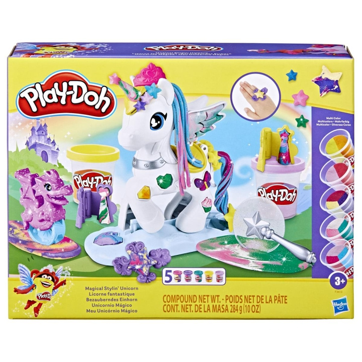 Play-Doh lekset Stylin Unicorn i gruppen LEKSAKER, BARN- & BABYPRODUKTER / Leksaker / Pyssel hos TP E-commerce Nordic AB (C83565)