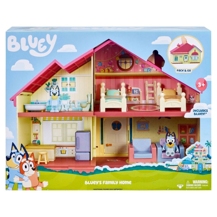 BLUEY Familjehem (90104) i gruppen LEKSAKER, BARN- & BABYPRODUKTER / Leksaker / Lekset hos TP E-commerce Nordic AB (C83625)