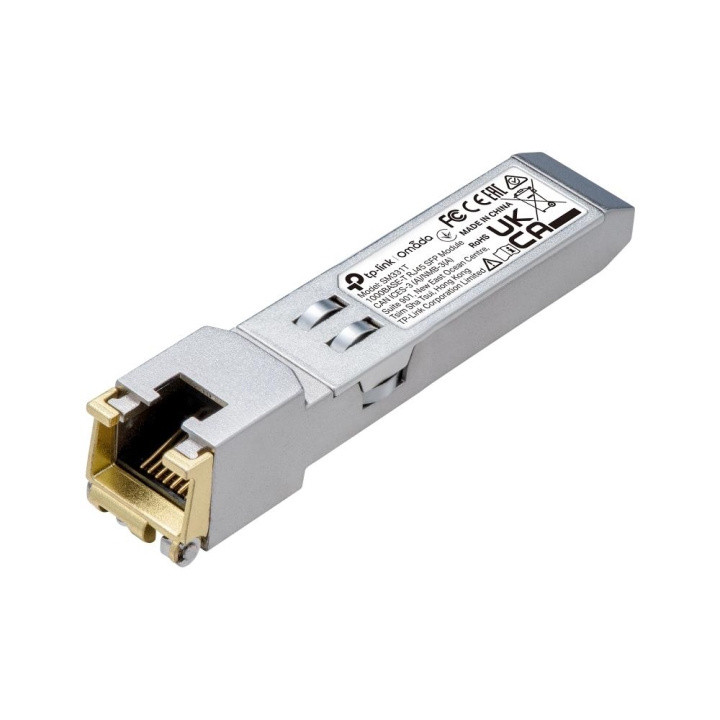 TP-Link 1000BASE-T RJ45 SFP-modul i gruppen DATORER & KRINGUTRUSTNING / Datortillbehör / Övrigt hos TP E-commerce Nordic AB (C83866)
