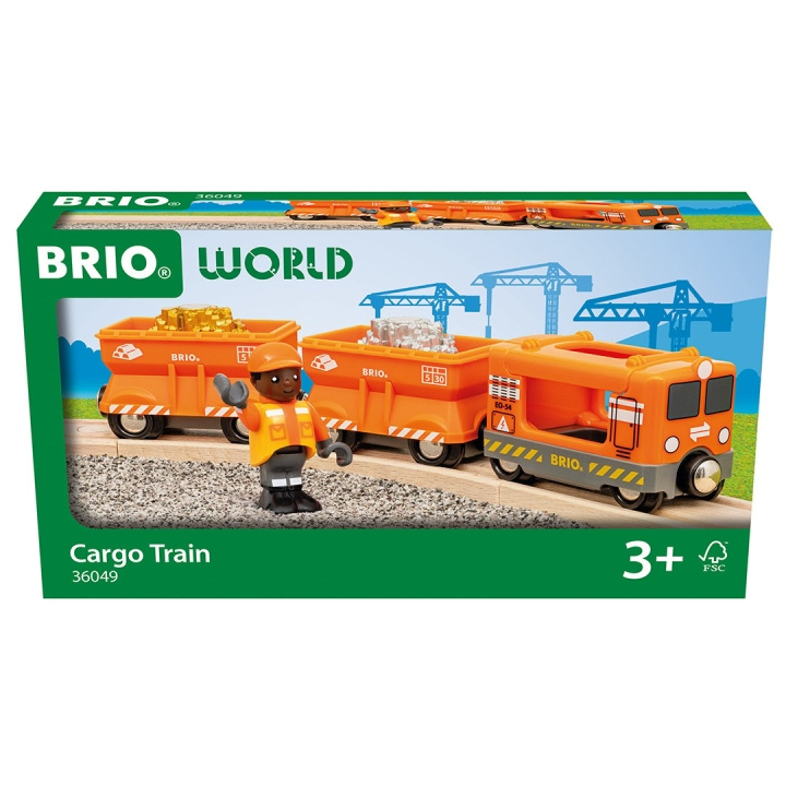BRIO Godståg - 36049 | LEKSAKER, BARN- & BABYPRODUKTER - Leksaker - Byggleksaker - Brio tågbanor | GameStuff