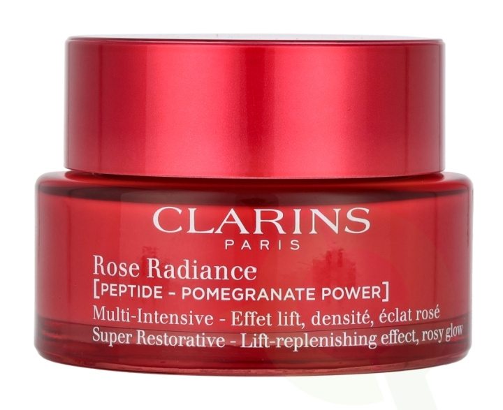 Clarins Super Restorative Rose Radiance Cream 50 ml i gruppen SKÖNHET & HÄLSA / Hudvård / Ansiktsvård / Dagkräm hos TP E-commerce Nordic AB (C84385)