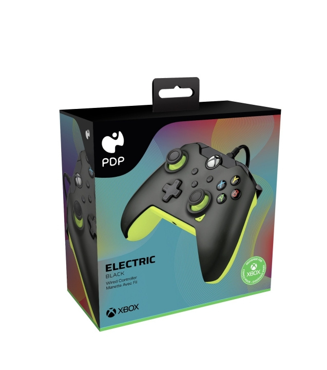 PDP Gaming Trådbunden handkontroll - Elektrisk svart i gruppen HEMELEKTRONIK / Spelkonsoler & Tillbehör / Xbox Series X/S / Tillbehör hos TP E-commerce Nordic AB (C84656)