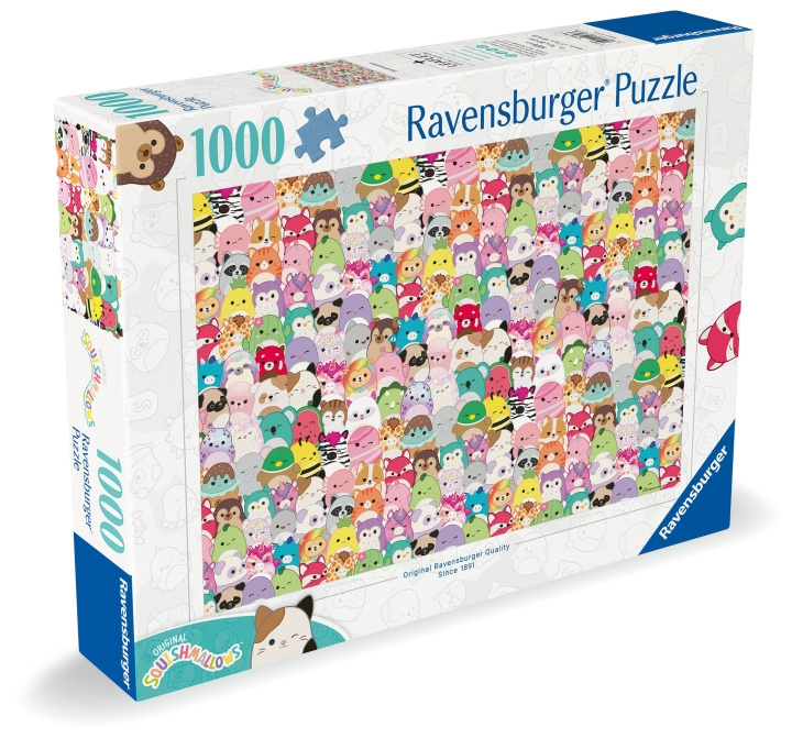Ravensburger Pussel Squishmallows 1000p (12000746) i gruppen SPORT, FRITID & HOBBY / Hobby / Pussel hos TP E-commerce Nordic AB (C84895)