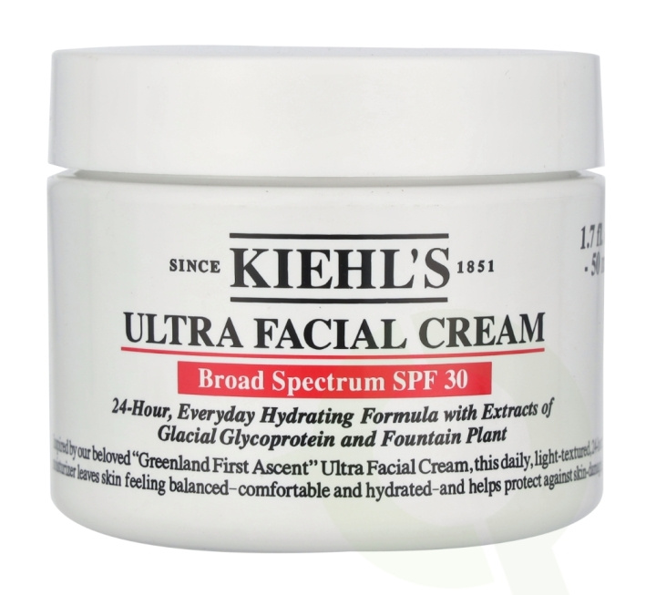 Kiehl\'s Ultra Facial Cream Broad Spectrum SPF30 50 ml i gruppen SKÖNHET & HÄLSA / Hudvård / Ansiktsvård / Dagkräm hos TP E-commerce Nordic AB (C84979)
