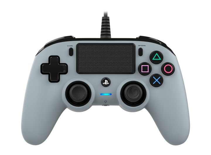 NACON Kompakt handkontroll (grå) i gruppen HEMELEKTRONIK / Spelkonsoler & Tillbehör / Sony PlayStation 4 / Tillbehör hos TP E-commerce Nordic AB (C85154)