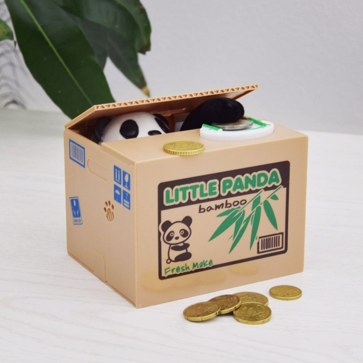 MikaMax Panda Myntbank (02462.PA) i gruppen LEKSAKER, BARN- & BABYPRODUKTER / Leksaker / Övriga leksaker hos TP E-commerce Nordic AB (C85228)
