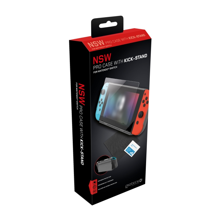 Gioteck Nintendo Switch PRO-fodral med kick-stativ i gruppen HEMELEKTRONIK / Spelkonsoler & Tillbehör / Nintendo Switch / Tillbehör hos TP E-commerce Nordic AB (C85245)