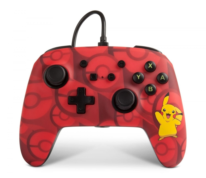 PowerA Nintendo Switch Enh trådbunden handkontroll - Pikachu Fade i gruppen HEMELEKTRONIK / Spelkonsoler & Tillbehör / Nintendo Switch / Tillbehör hos TP E-commerce Nordic AB (C85265)