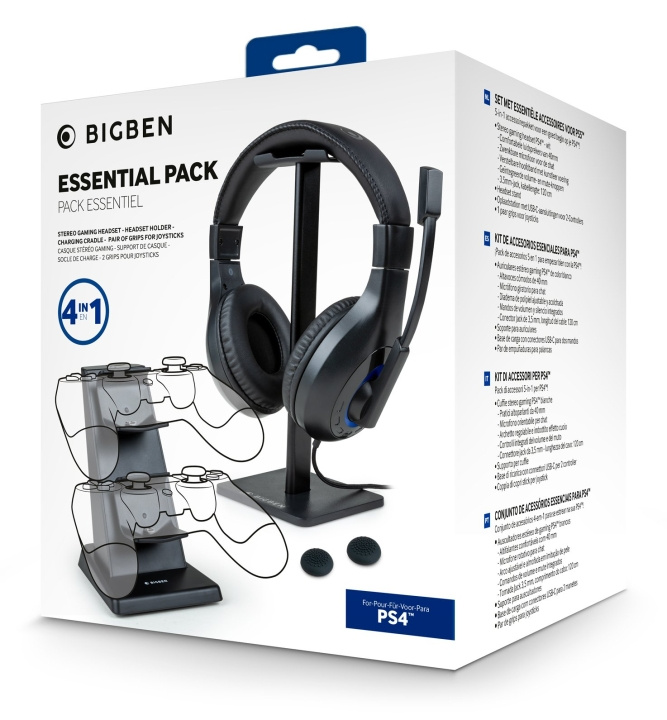 NACON Essential Pack Playstation 4 i gruppen HEMELEKTRONIK / Spelkonsoler & Tillbehör / Sony PlayStation 4 / Tillbehör hos TP E-commerce Nordic AB (C85380)