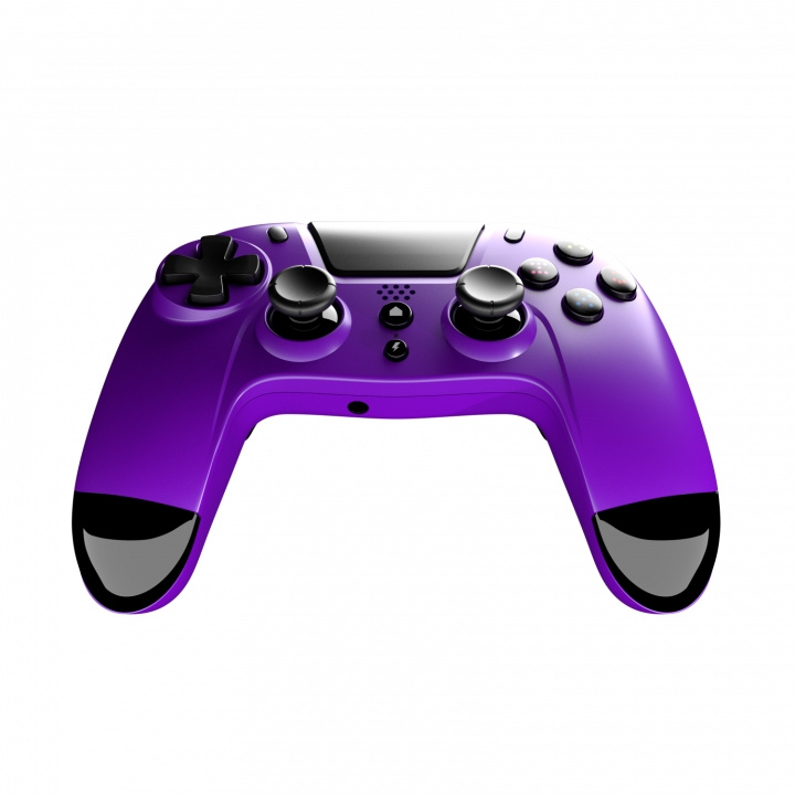 Gioteck VX-4 trådlös Premium BT-kontroller (lila) i gruppen HEMELEKTRONIK / Spelkonsoler & Tillbehör / Sony PlayStation 4 / Tillbehör hos TP E-commerce Nordic AB (C85425)