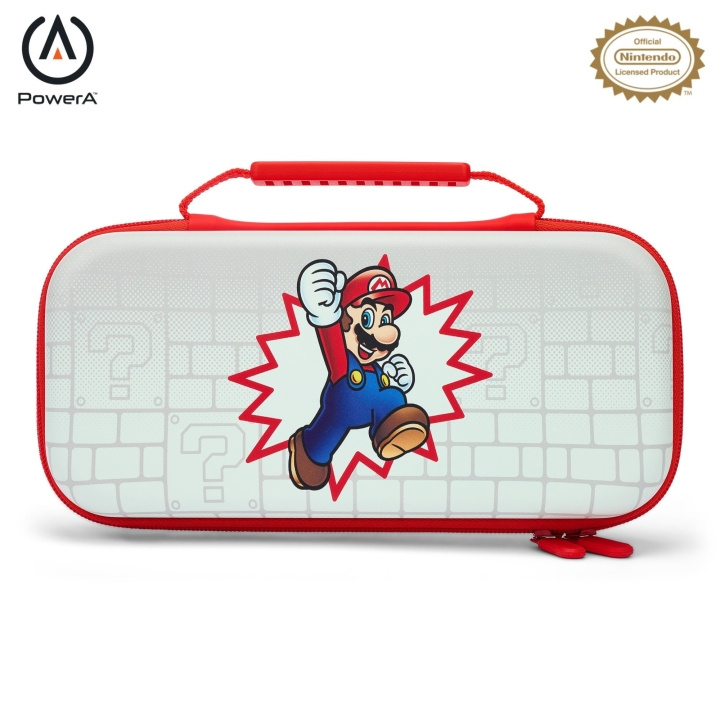 PowerA Protection Case - Brick Breaker Mario i gruppen HEMELEKTRONIK / Spelkonsoler & Tillbehör / Nintendo Switch / Tillbehör hos TP E-commerce Nordic AB (C85470)