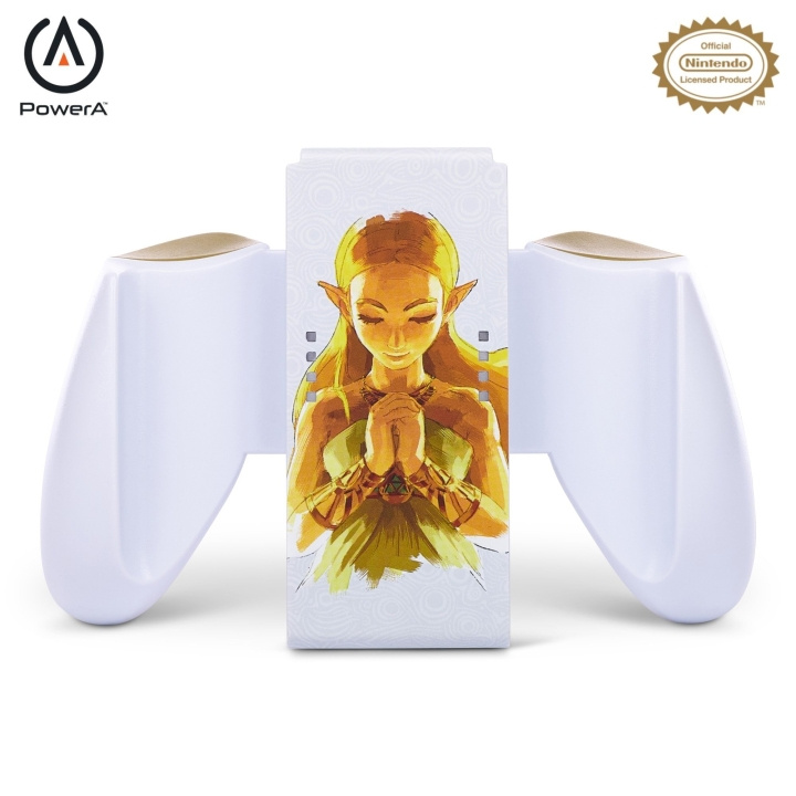 PowerA JOY-CON Komfortgrepp - Prinsessan Zelda /Nintendo Switch i gruppen HEMELEKTRONIK / Spelkonsoler & Tillbehör / Nintendo Switch / Tillbehör hos TP E-commerce Nordic AB (C85479)