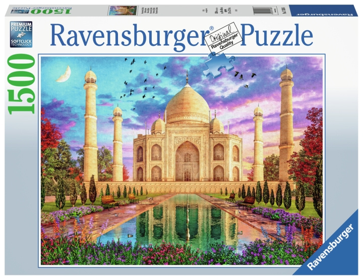 Ravensburger Taj Mahal 1500p - (10217438) i gruppen SPORT, FRITID & HOBBY / Hobby / Pussel hos TP E-commerce Nordic AB (C85712)