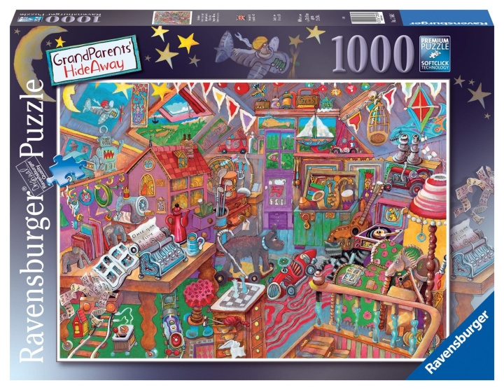 Ravensburger The Attic 1000p - (10217480) i gruppen SPORT, FRITID & HOBBY / Hobby / Pussel hos TP E-commerce Nordic AB (C85716)