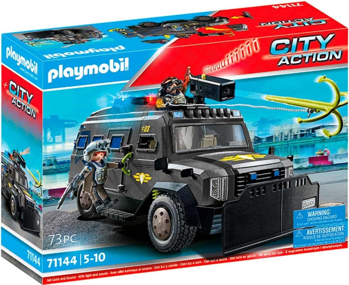 Playmobil Taktisk enhet - terrängfordon (71144) i gruppen LEKSAKER, BARN- & BABYPRODUKTER / Leksaker / Leksaksbilar & andra fordon hos TP E-commerce Nordic AB (C85729)