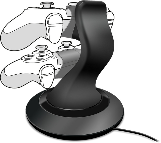 Speedlink - TwinDock laddningssystem för PS4, svart i gruppen HEMELEKTRONIK / Spelkonsoler & Tillbehör / Sony PlayStation 4 / Tillbehör hos TP E-commerce Nordic AB (C85760)
