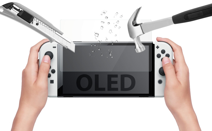SuBsonic Switch Oled Super skärmskydd - härdat glas 9H Hd i gruppen HEMELEKTRONIK / Spelkonsoler & Tillbehör / Nintendo Switch / Tillbehör hos TP E-commerce Nordic AB (C85963)