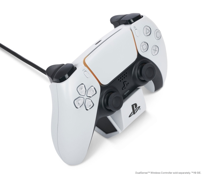 PowerA Solo laddningsstation för PS5 DualSense trådlös handkontroll - Vit (Playstation 5) i gruppen HEMELEKTRONIK / Spelkonsoler & Tillbehör / Sony PlayStation 5 / Tillbehör hos TP E-commerce Nordic AB (C86187)