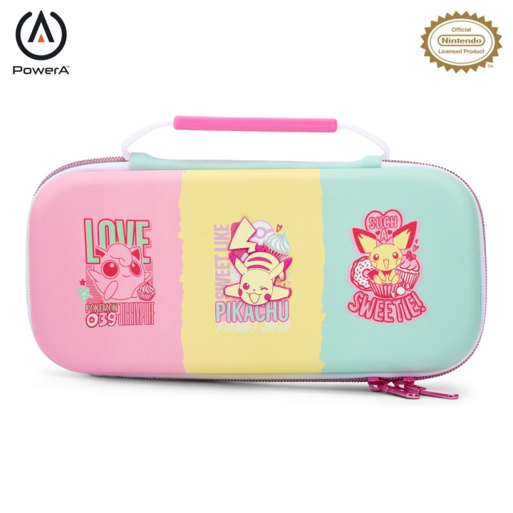 PowerA Skyddsfodral Nintendo Switch - Pokémon Friends - (Switch/OLED/Lite) i gruppen HEMELEKTRONIK / Spelkonsoler & Tillbehör / Nintendo Switch / Tillbehör hos TP E-commerce Nordic AB (C86197)