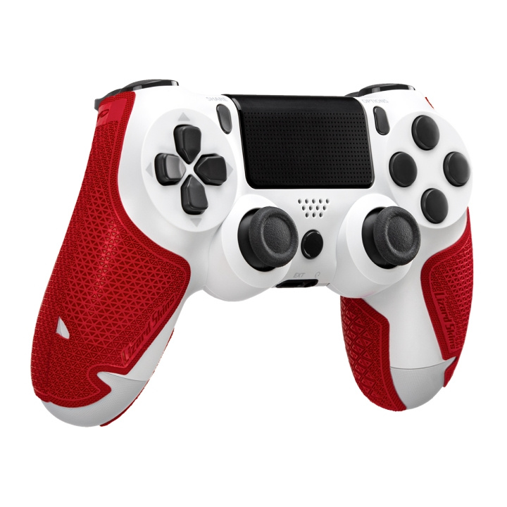 LIZARD SKINS DSP-handkontrollgrepp för PlayStation 4 - Crimson Red i gruppen HEMELEKTRONIK / Spelkonsoler & Tillbehör / Sony PlayStation 4 / Tillbehör hos TP E-commerce Nordic AB (C86394)