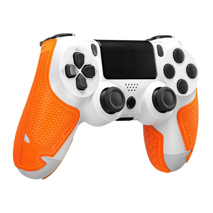 LIZARD SKINS DSP-handkontrollgrepp för PlayStation 4 - Tangerine i gruppen HEMELEKTRONIK / Spelkonsoler & Tillbehör / Sony PlayStation 4 / Tillbehör hos TP E-commerce Nordic AB (C86397)