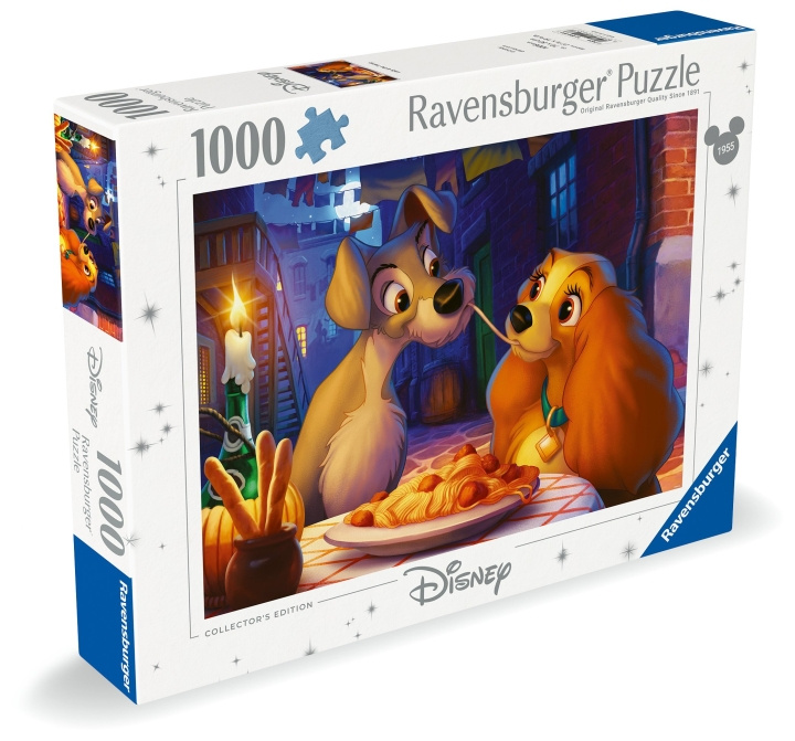 Ravensburger Pussel Lady och luffaren 1000p (12000003) i gruppen SPORT, FRITID & HOBBY / Hobby / Pussel hos TP E-commerce Nordic AB (C86399)