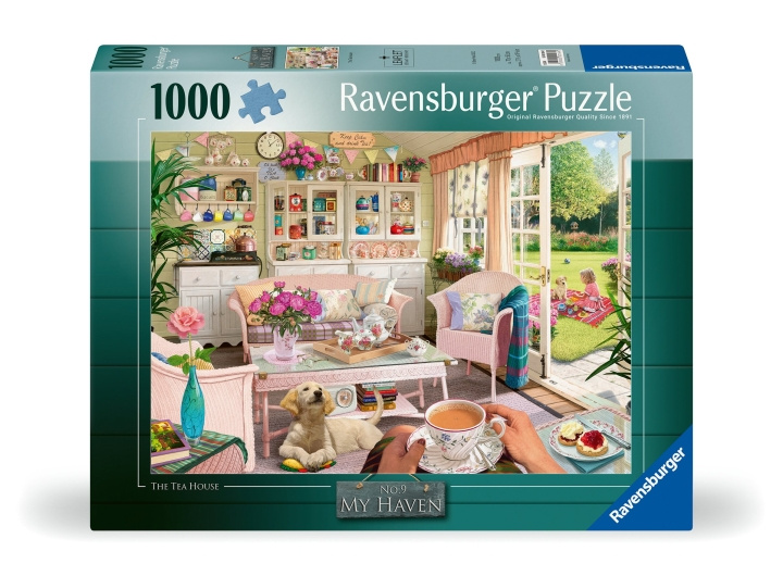 Ravensburger Pussel The Tea Shed 1000p (12000164) i gruppen SPORT, FRITID & HOBBY / Hobby / Pussel hos TP E-commerce Nordic AB (C86402)