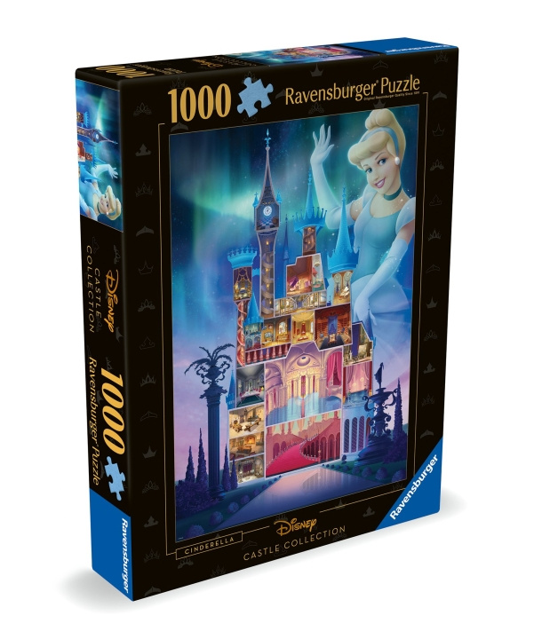 Ravensburger Pussel Disney Slott Askungen 1000p (12000259 i gruppen SPORT, FRITID & HOBBY / Hobby / Pussel hos TP E-commerce Nordic AB (C86423)
