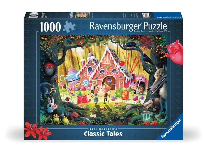 Ravensburger Pussel Hans och Greta Akta 1000p (12000415) i gruppen SPORT, FRITID & HOBBY / Hobby / Pussel hos TP E-commerce Nordic AB (C86454)