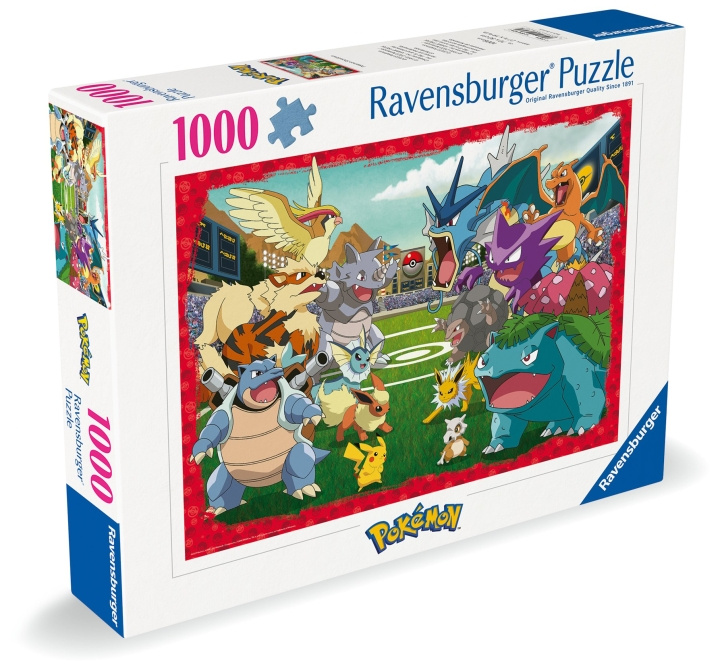 Ravensburger Pussel Pokémon Showdown 1000p (12000628) i gruppen SPORT, FRITID & HOBBY / Hobby / Pussel hos TP E-commerce Nordic AB (C86460)