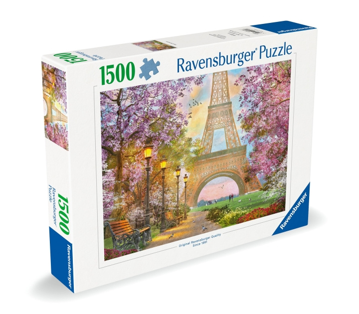 Ravensburger Pussel Paris Romance 1500p (12000694) i gruppen SPORT, FRITID & HOBBY / Hobby / Pussel hos TP E-commerce Nordic AB (C86470)