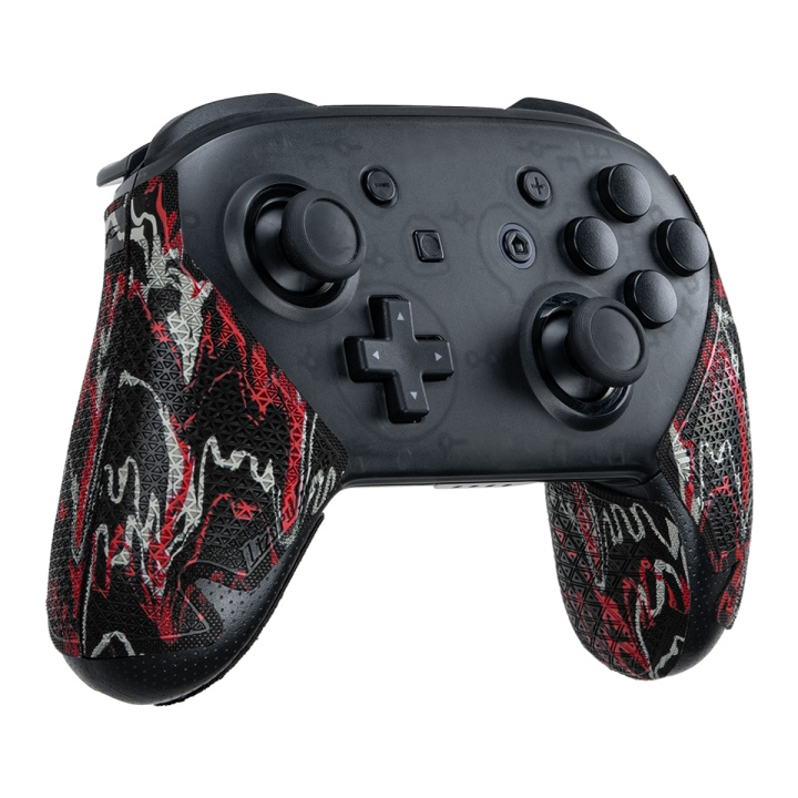 LIZARD SKINS DSP Controller Grip för Switch Pro-kontroller - Wildfire Camo i gruppen HEMELEKTRONIK / Spelkonsoler & Tillbehör / Nintendo Switch / Tillbehör hos TP E-commerce Nordic AB (C86486)