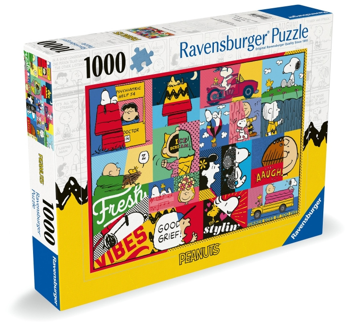 Ravensburger Pussel Snoopy Moments 1000p (12000750) i gruppen SPORT, FRITID & HOBBY / Hobby / Pussel hos TP E-commerce Nordic AB (C86525)
