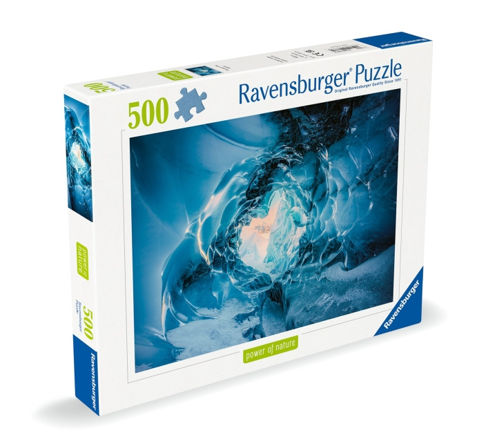 Ravensburger Pussel The Eye Of The Glacier 500p (12000778) i gruppen SPORT, FRITID & HOBBY / Hobby / Pussel hos TP E-commerce Nordic AB (C86526)